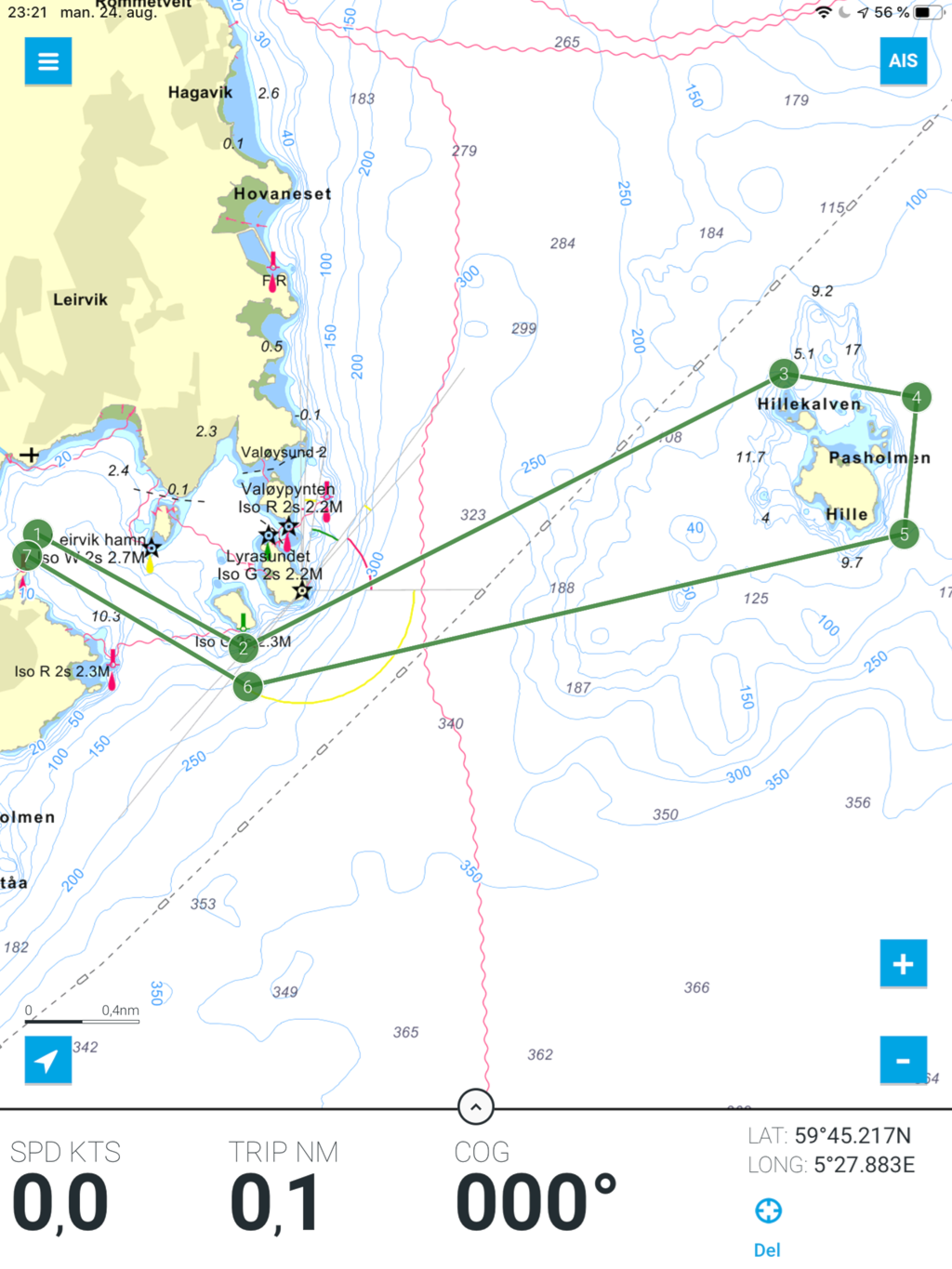 Tirsdagsseilas Leirvik 6.9. 2022